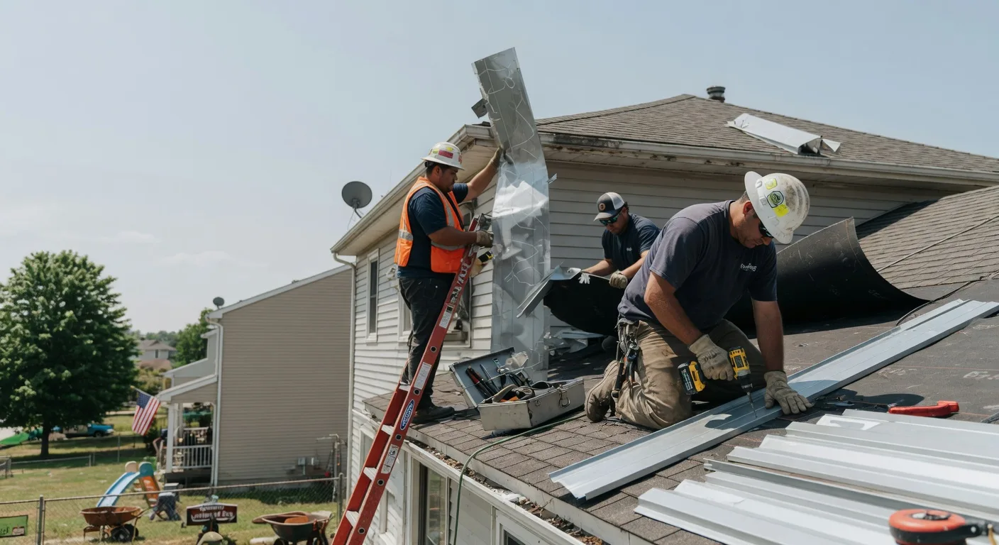 Metal Roof Repair in Hawk Springs, WY